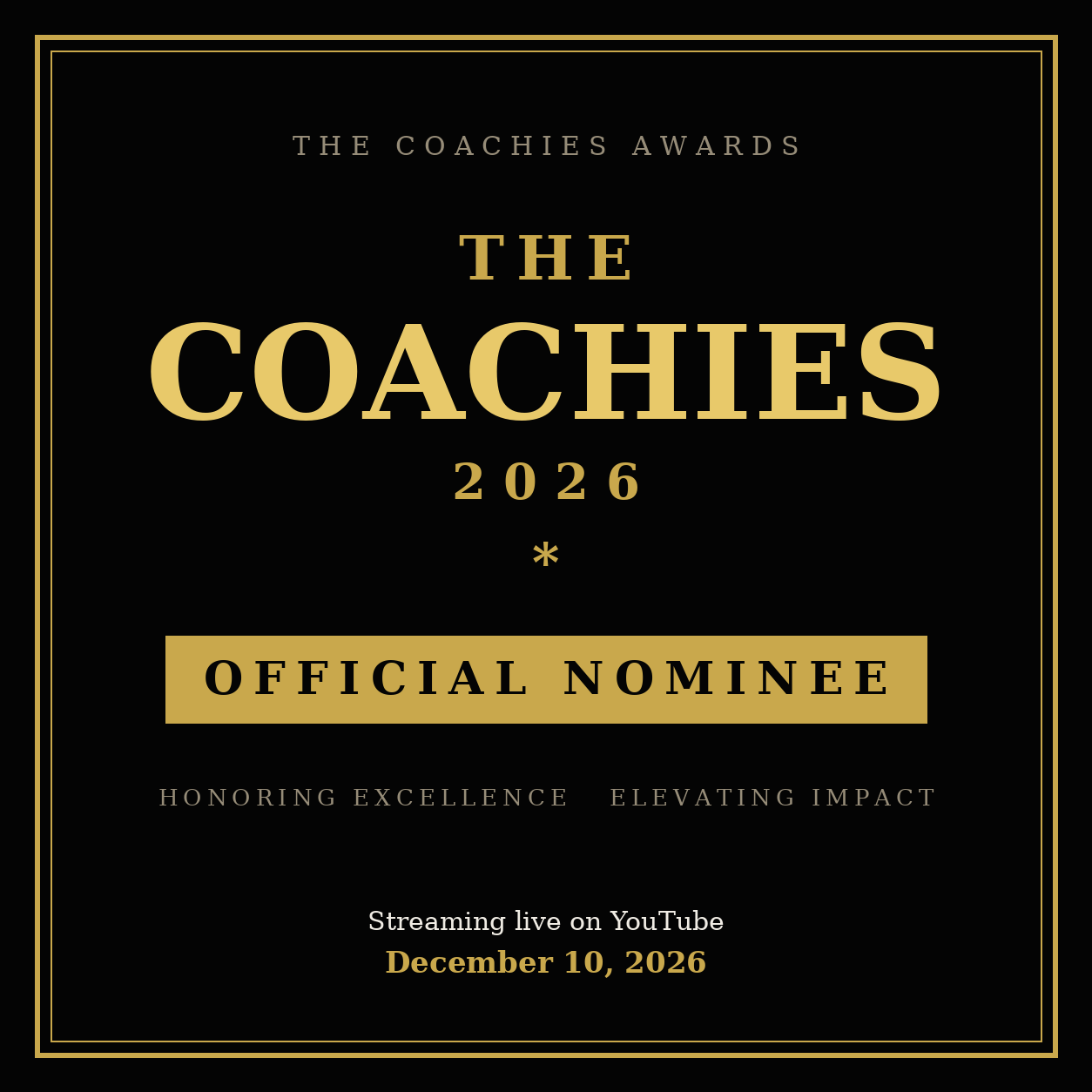 Official Nominee badge
